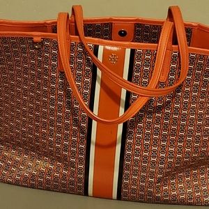 Torry Burch weekender tote bag